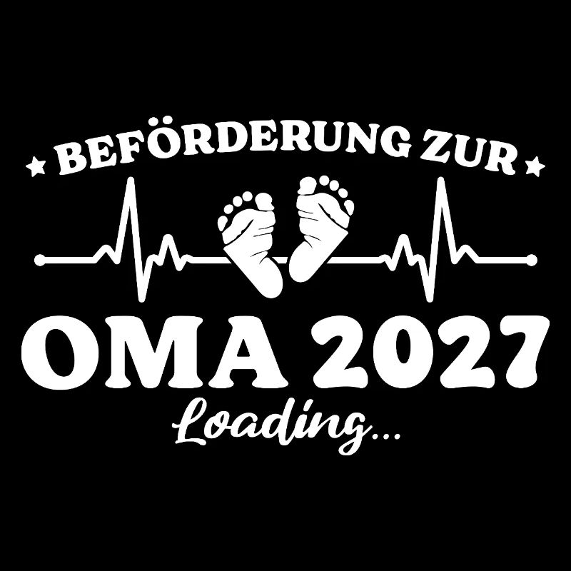 Beförderung zur Oma 2027 Loading Geschenk