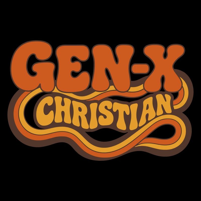 Gen-X Christian Retro Logo
