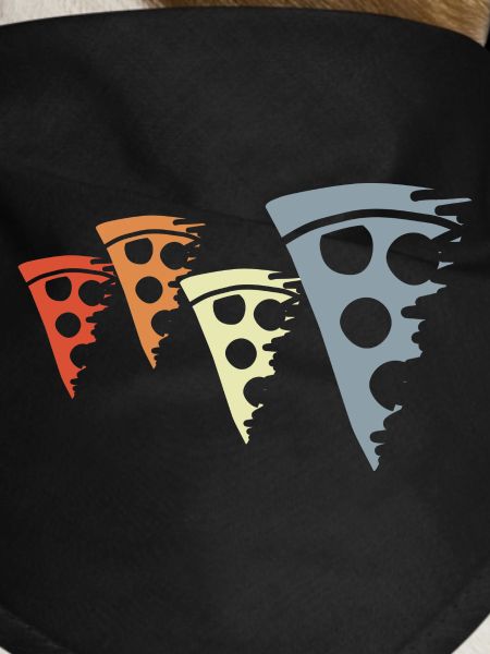 Retro Pizza Sketch