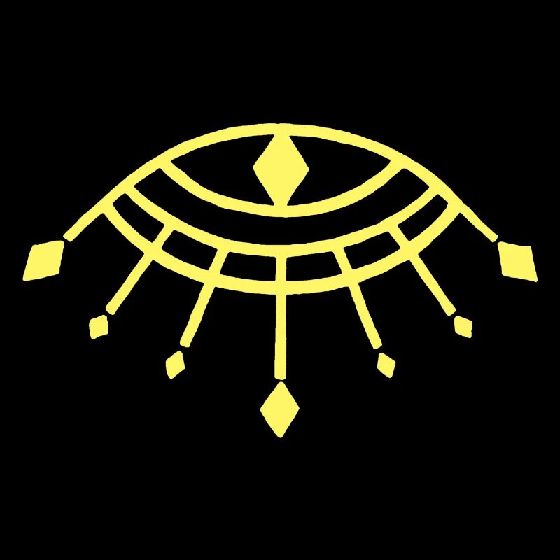 Oeil d'Horus jaune