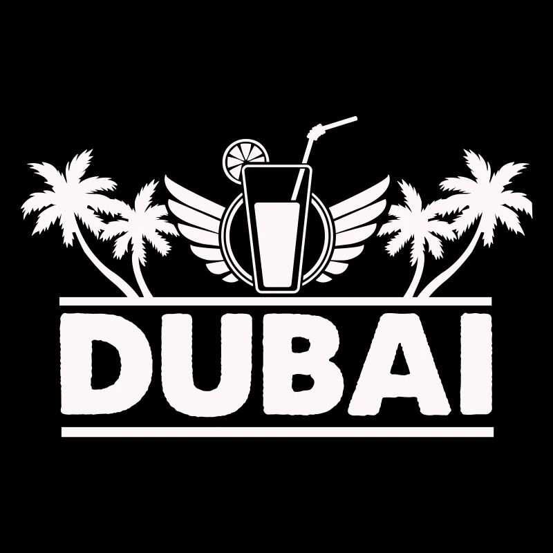 Logo de la boisson de Dubai Palm Trees