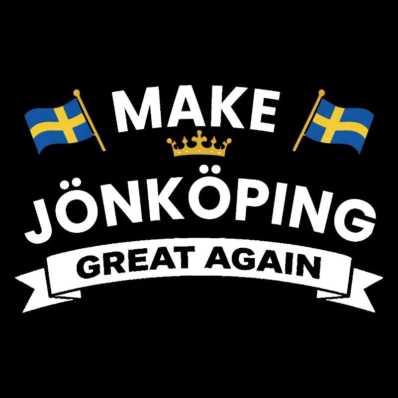Drapeau de la ville de Jönköping