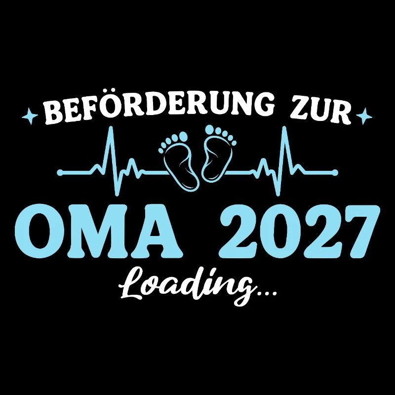 Oma 2027 Beförderung Großmutter Geschenk