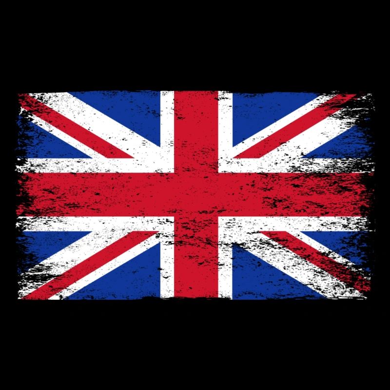 Empreinte Union Jack vieillie