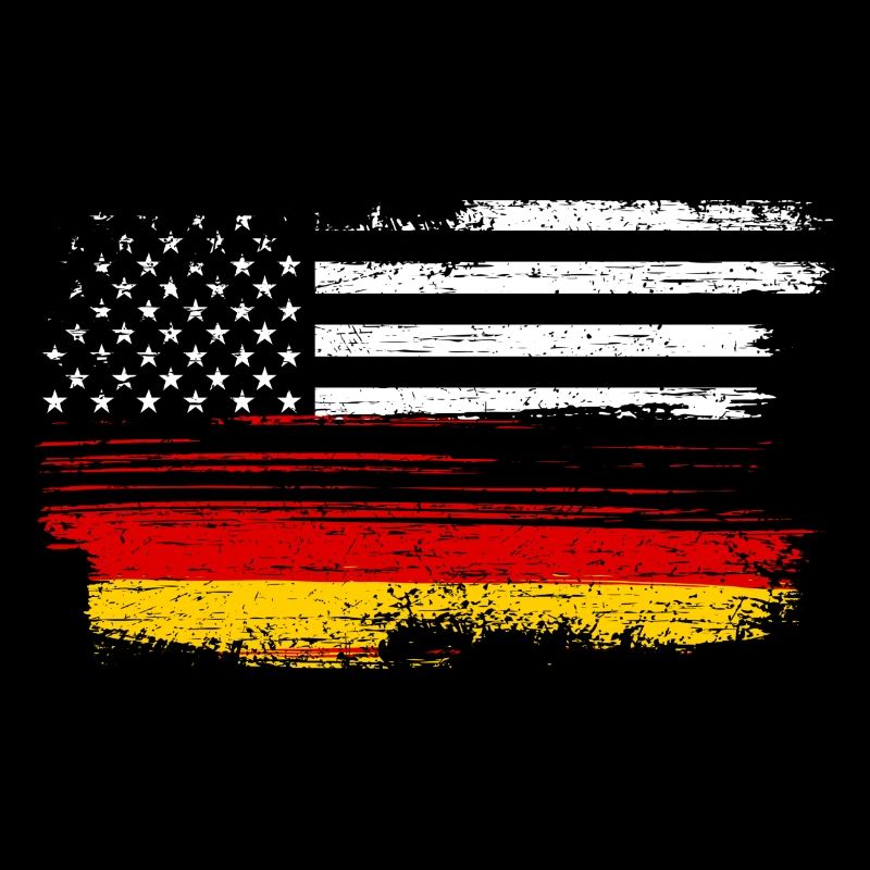 Drapeau Grunge Coup de pinceau