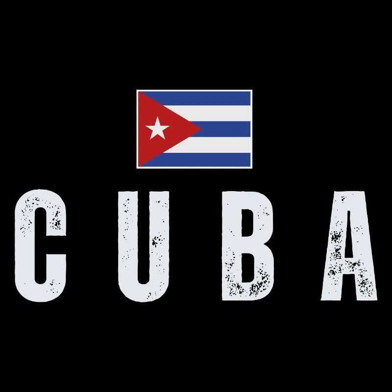 Drapeau cubain, j’adore Cuba