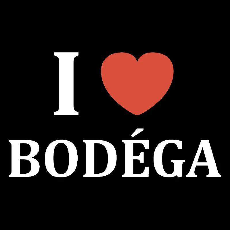 I Love Bodega Logo Tee