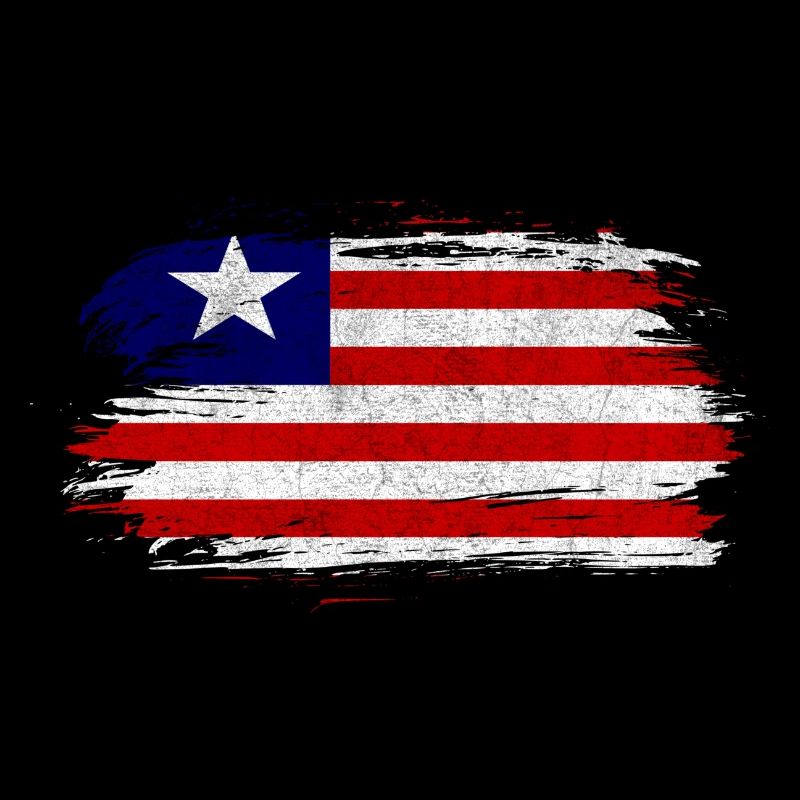 Drapeau vintage Liberia