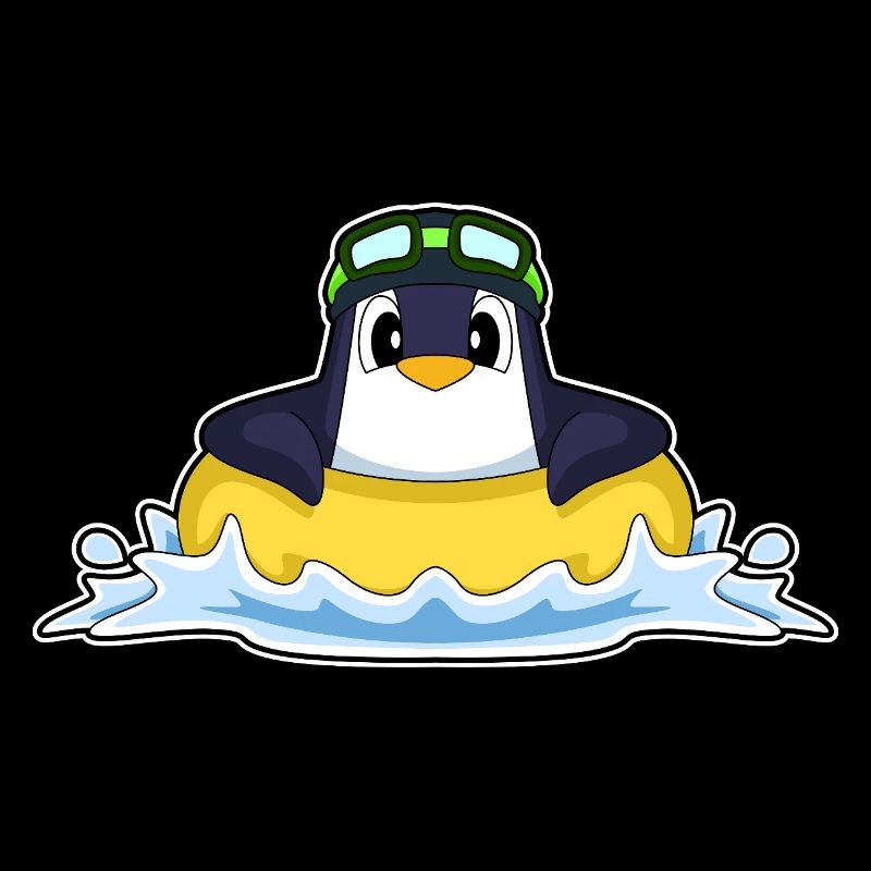 Été de la piscine Penguin