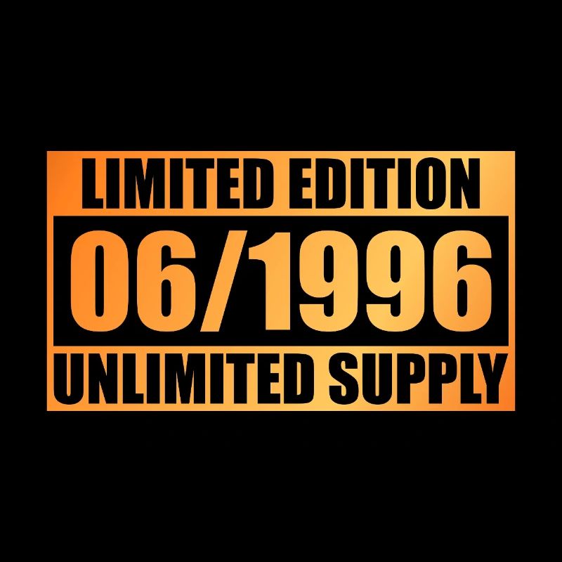 30th Anniversary Limited Edition - ꝏ Supply 06/1996