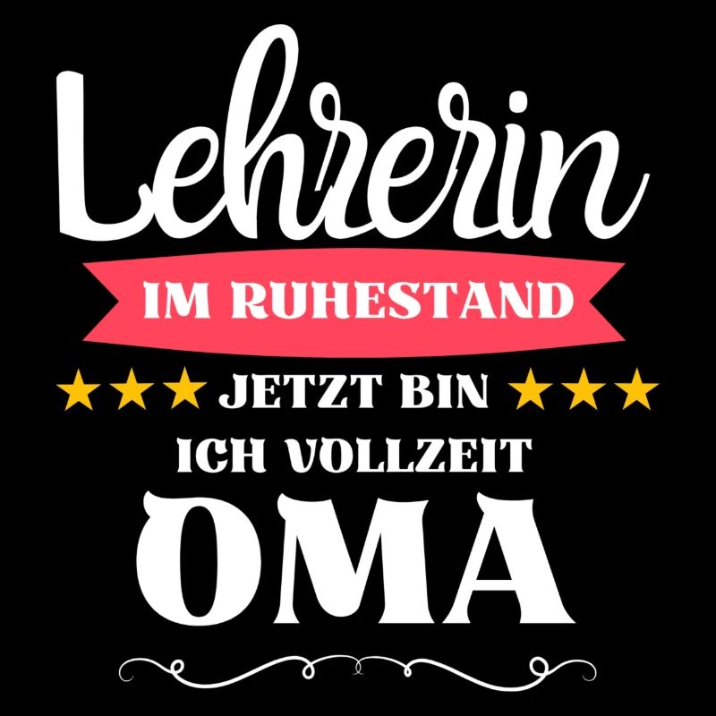 Lehrerin Oma