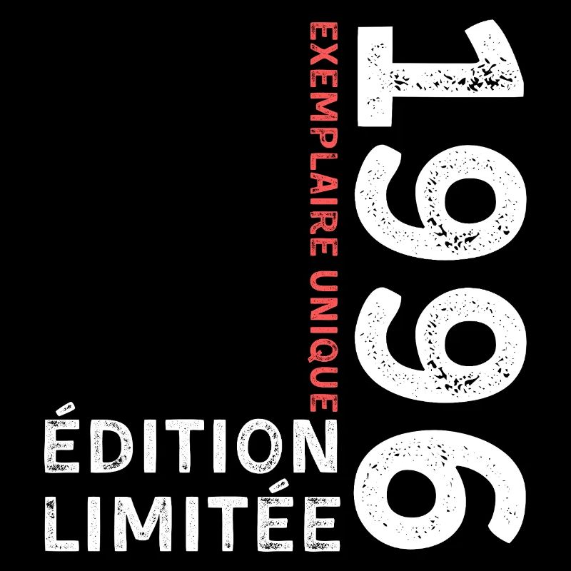 1996 Vintage typografischer Stil