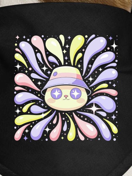 Regenbogenpanda-Sternenexplosion