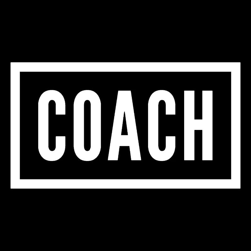 Coach Buchstabe Monogramm Design