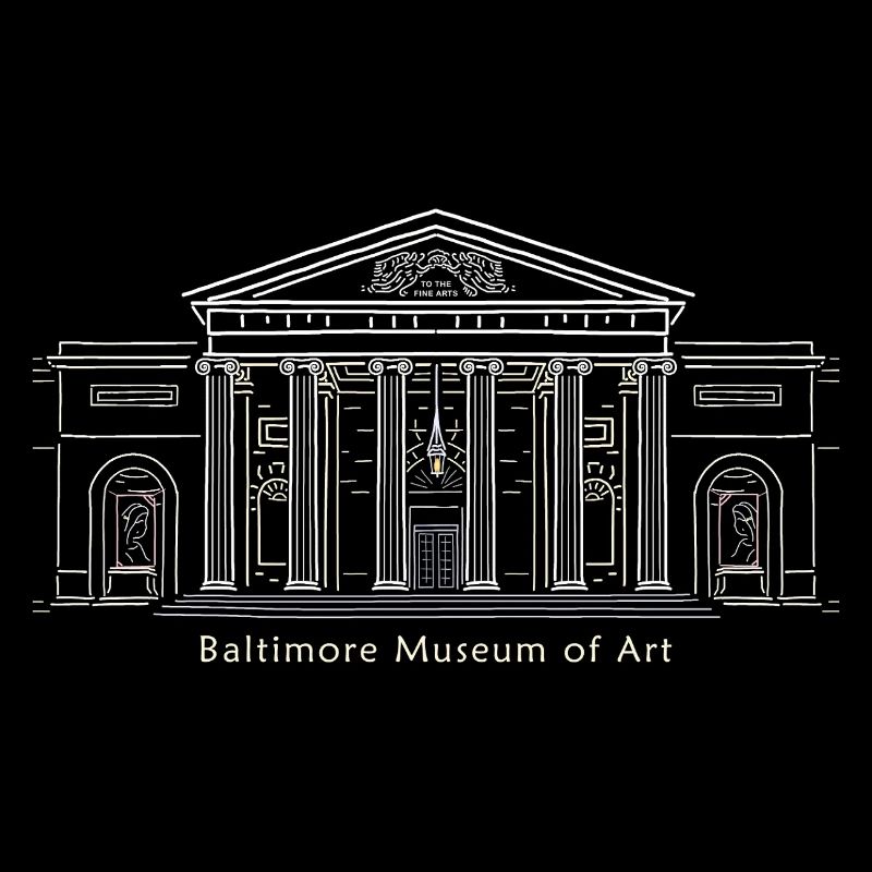 Musée d’art de Baltimore, dessin à la main, États-Unis