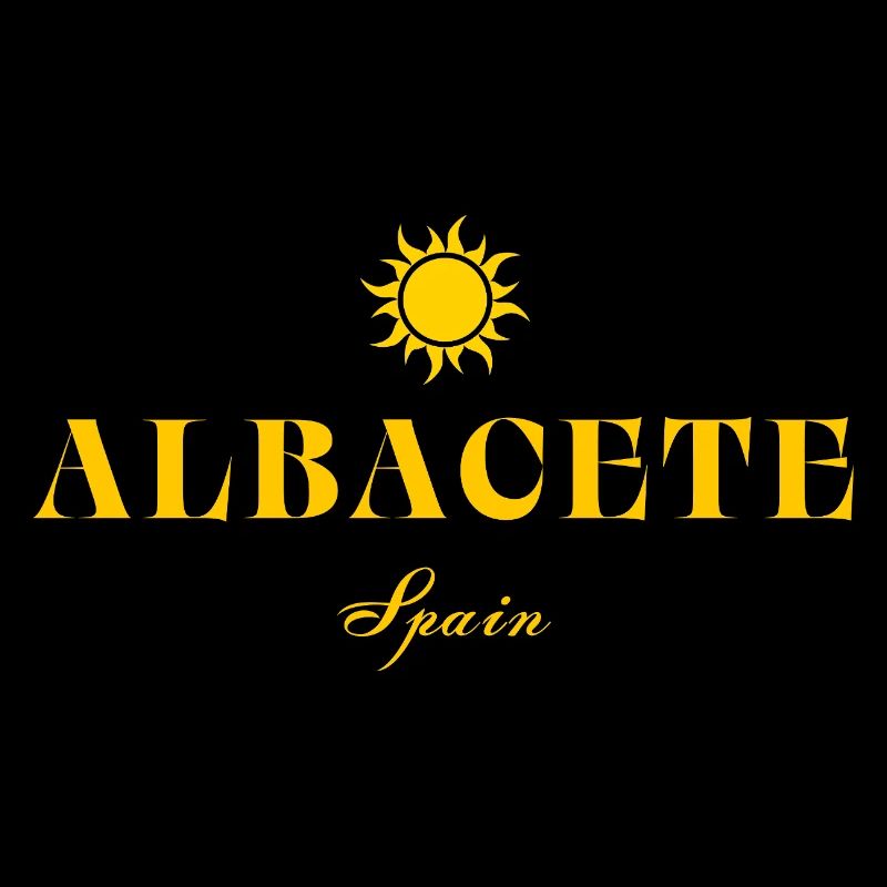 Albacete Sun Spain Logo Tee
