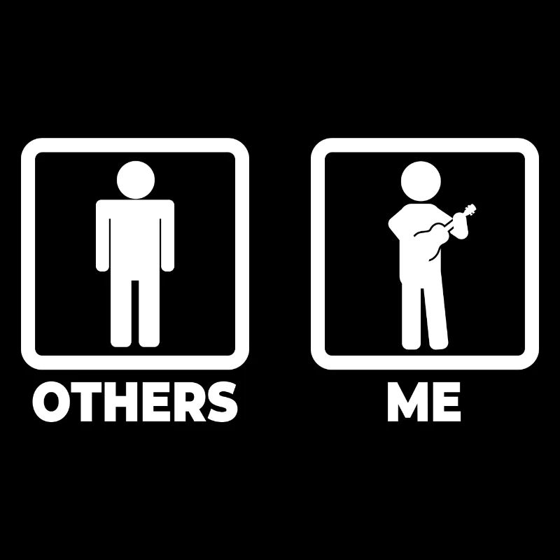 Ukulele Strichmännchen