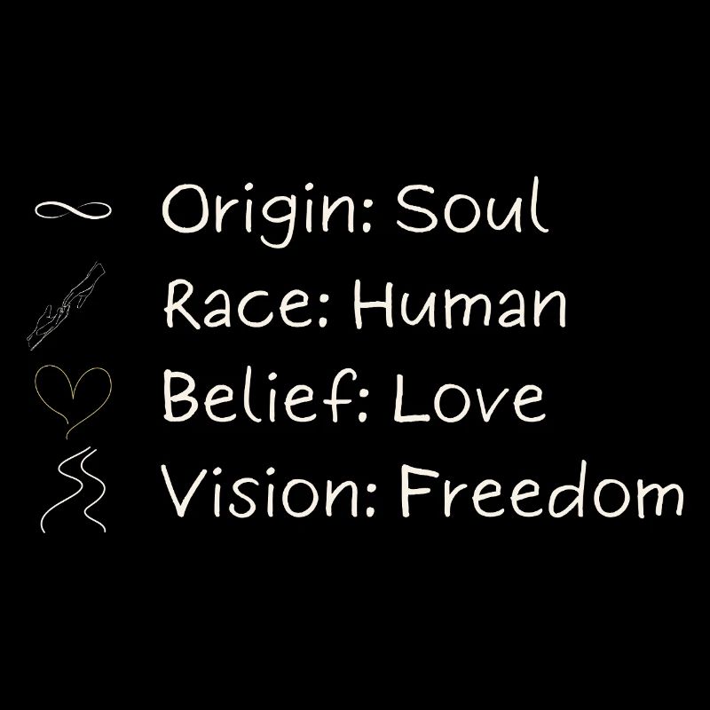 Une seule vision. Une liberté. Une seule humanité.