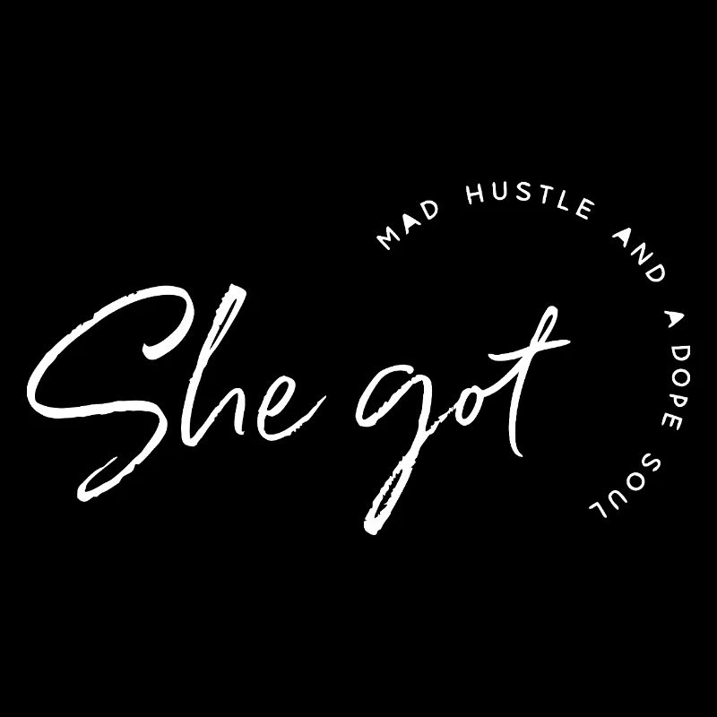 Sie hat Hustle