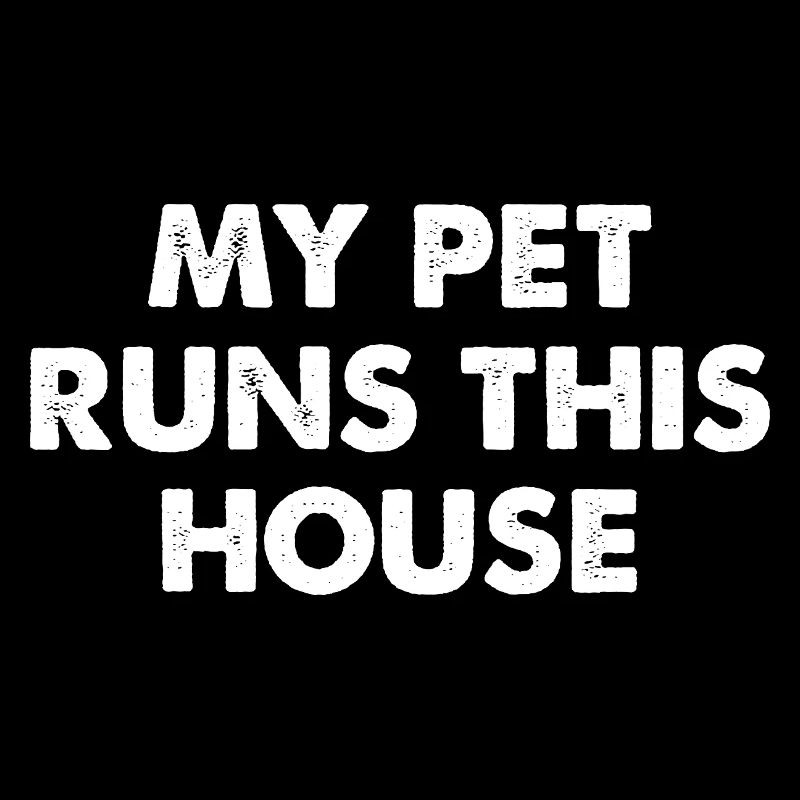 Mon animal de compagnie tient cette maison