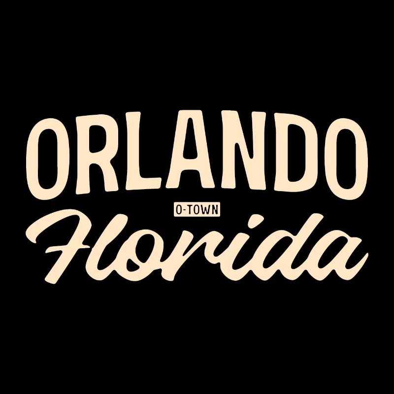 Orlando Florida Vintage Script
