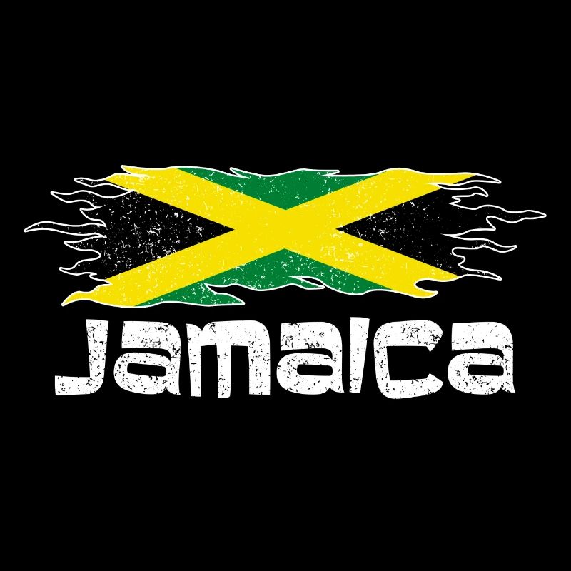Jamaica flag - design