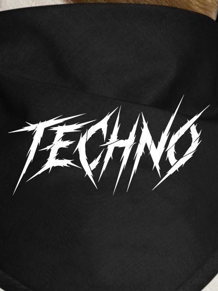 Techno Prong Font Graphic