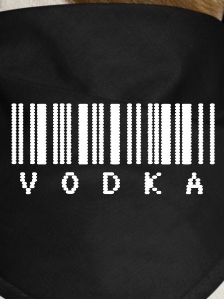 Vodka Barcode Typography