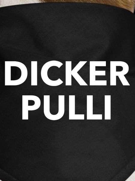 Dicker Pulli Kontrast Typo