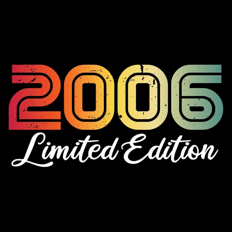 2006 Geburtstagsgeschenk 20 Jahre alt, 20. Geburtstagsgeschenk