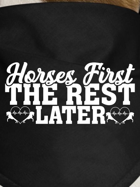 Horses First