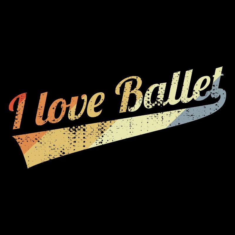 J’adore le ballet dans un look vintage