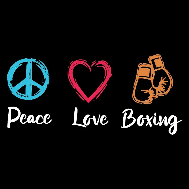 Frieden Liebe Boxen