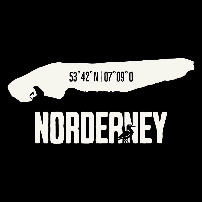 Norderney | Île avec coordonnées