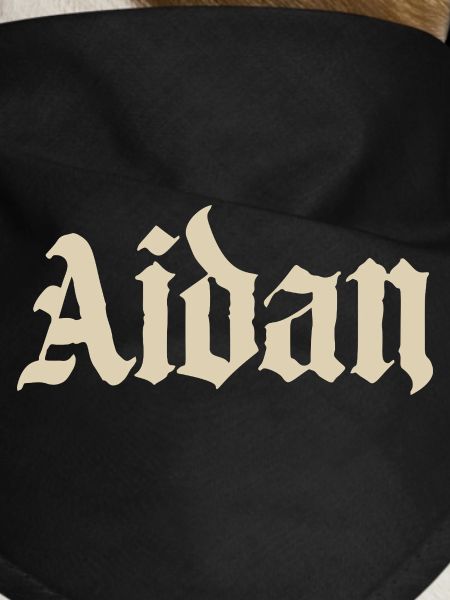 Aidan Gothic Name Design