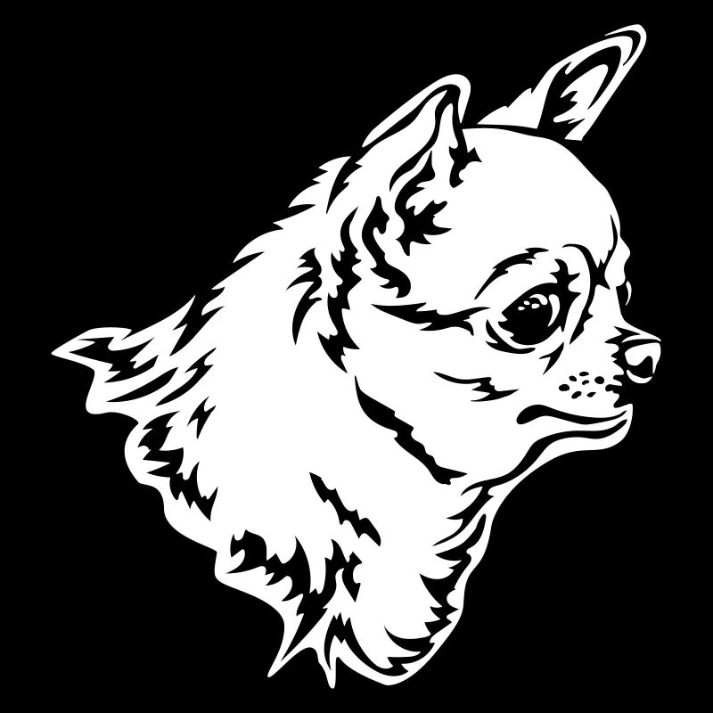 Chihuahua Head « Black Edition »