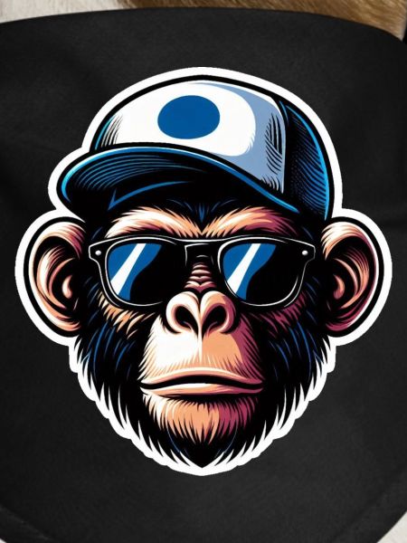 Monkey Glasses Cap