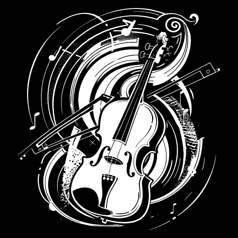 Dessin de violon
