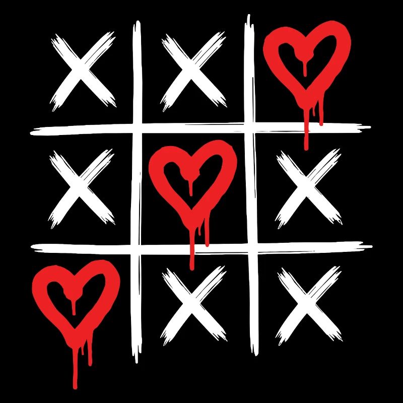 Cœurs de graffiti – Art de rue d’amour dégoulinant