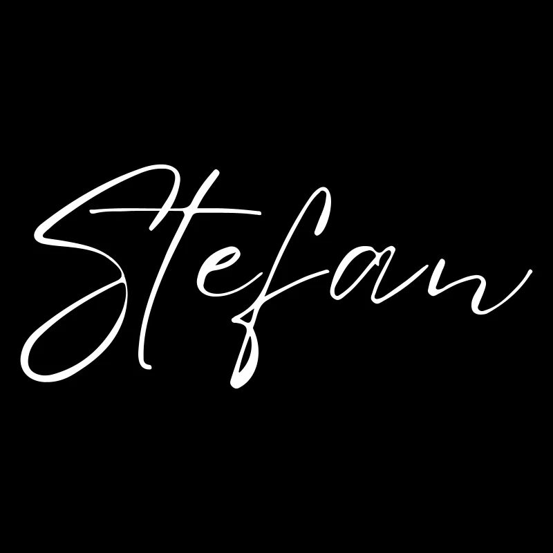 Stefan Name T-Shirt Gift for Men