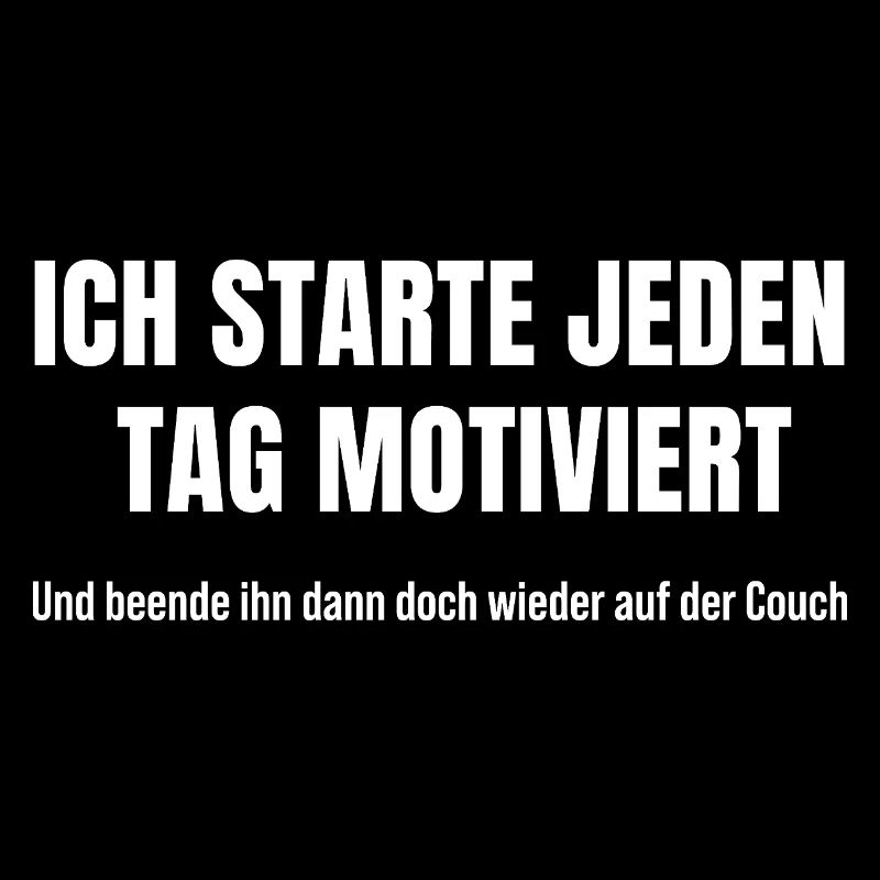 Motiviert starten, auf der Couch scheitern