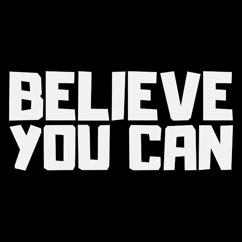 Je pense que c’est possible. Motivation Sport Succès Courage