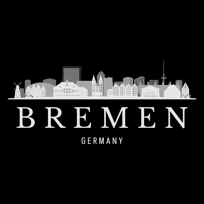 Bremen Skyline, Bremen Germany