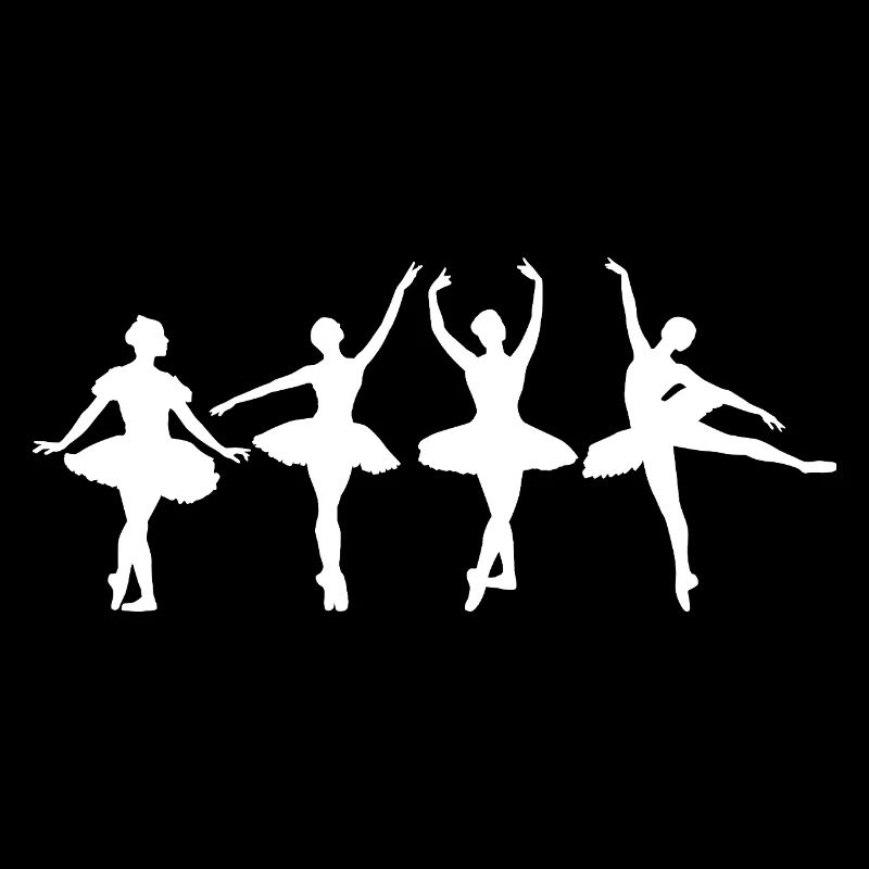 Fille de ballet drôle qui danse
