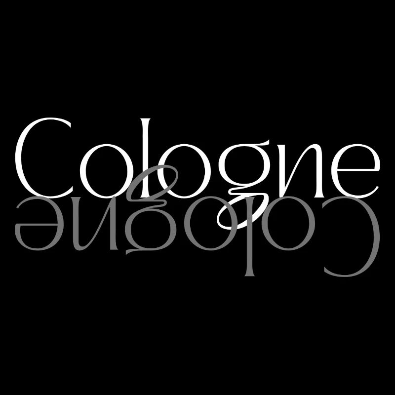 Cologne Wordmark Mirror