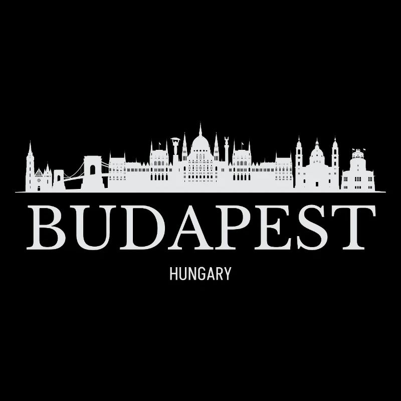 Budapester Skyline, Budapest, Ungarn
