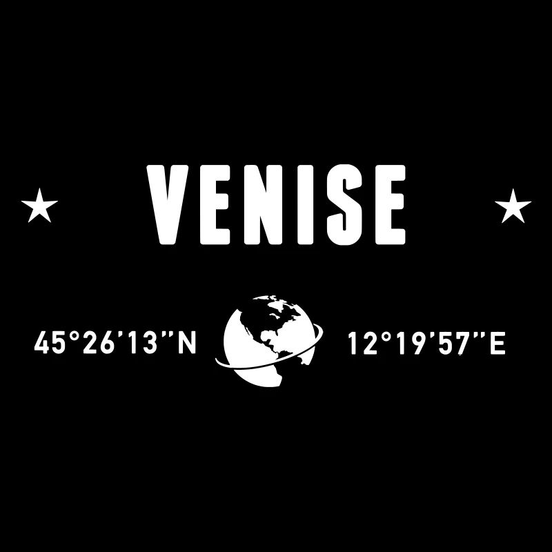 Venice Italy Coordinates Gps Globe