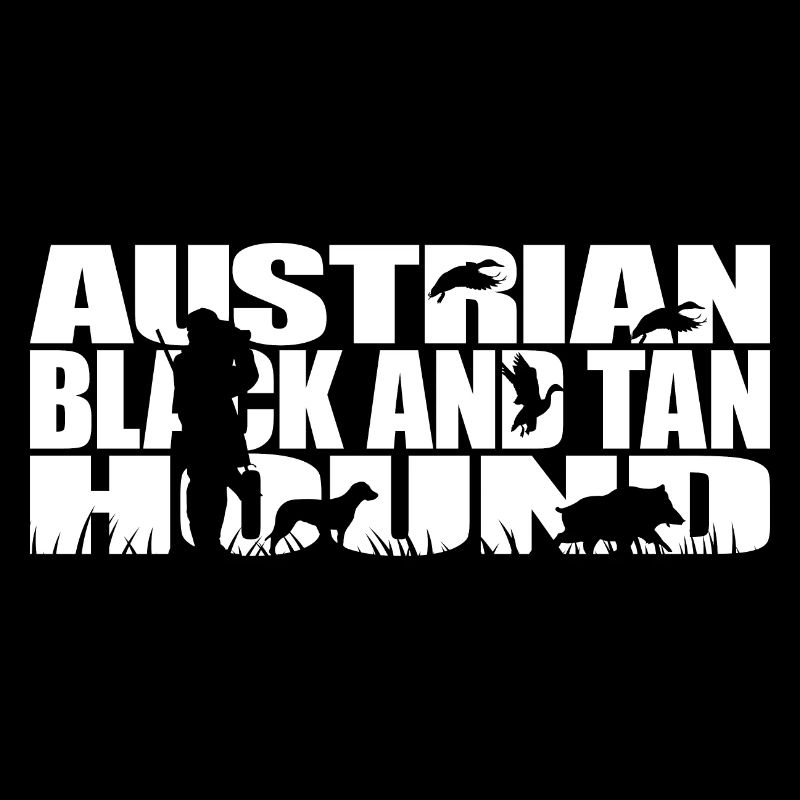 AUSTRIAN BLACK AND TAN HOUND Jagdhunde Wilsigns