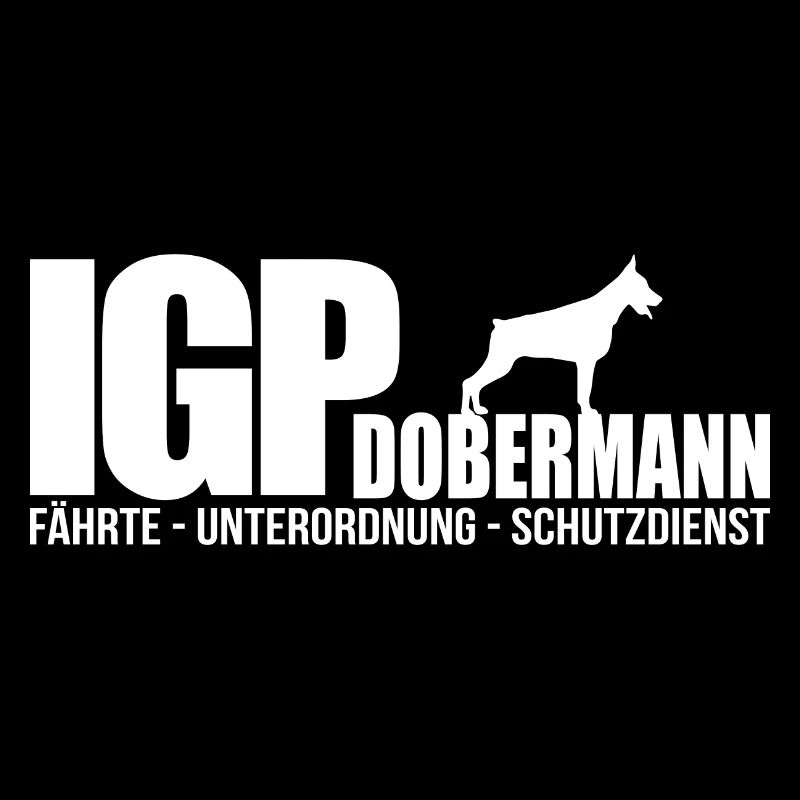 IGP DOBERMANN Wilsigns Hundesport Hunde Geschenk