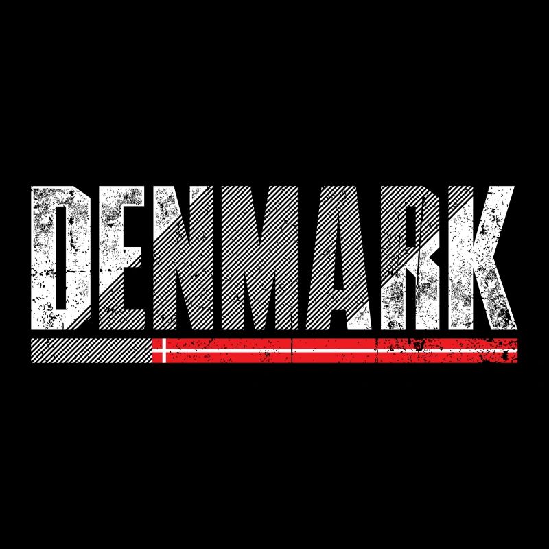 Denmark Distressed Typography